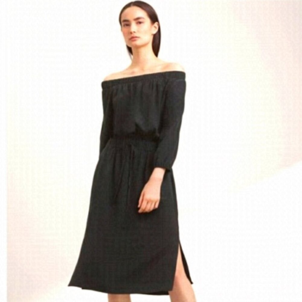 Babaton Aritzia Emiliano Silk Dress XXS